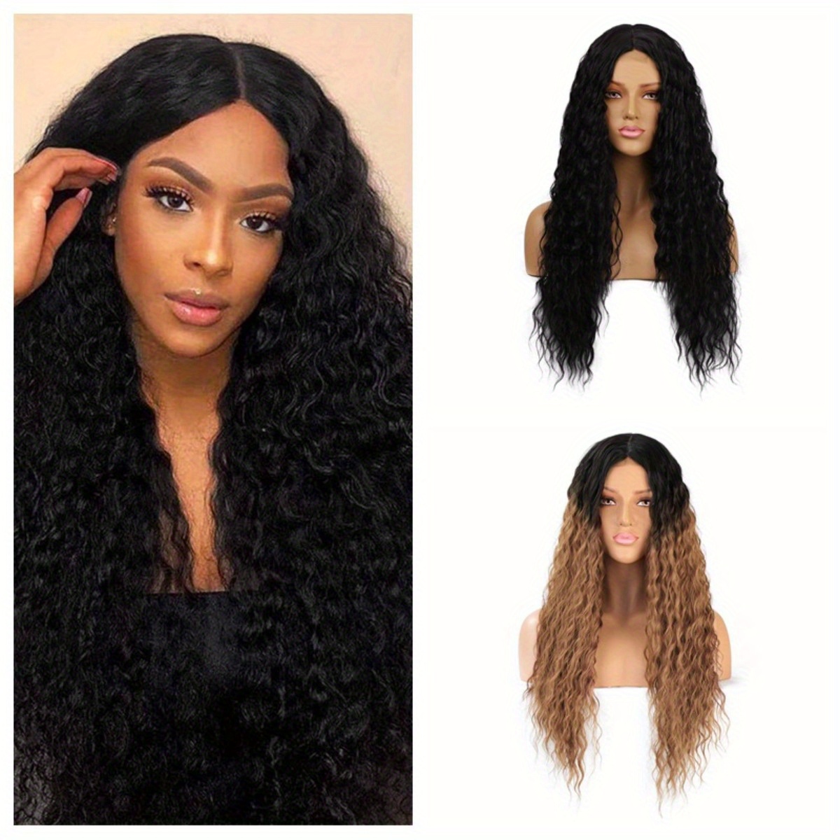 Perruques De Cheveux Bouclés Courts Synthétiques Pour Hommes Garçon Costume  Cosplay Fête Naturel Noir Résistant À La Chaleur Faux Cheveux - Temu  Switzerland