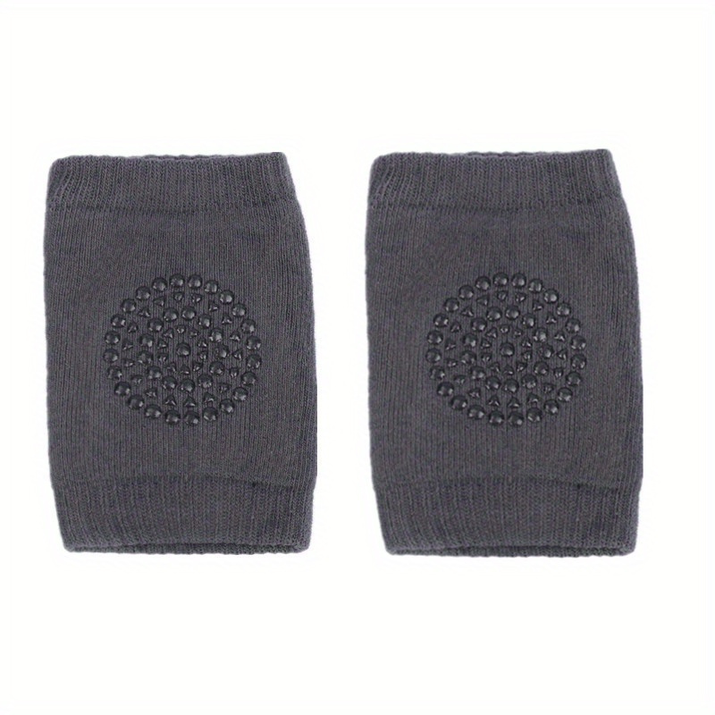 2pcs 5 Colors Knee And Elbow Brace Pads For Babies And Toddlers - Anti-slip Crawling Safety Protector And Leg Cushion