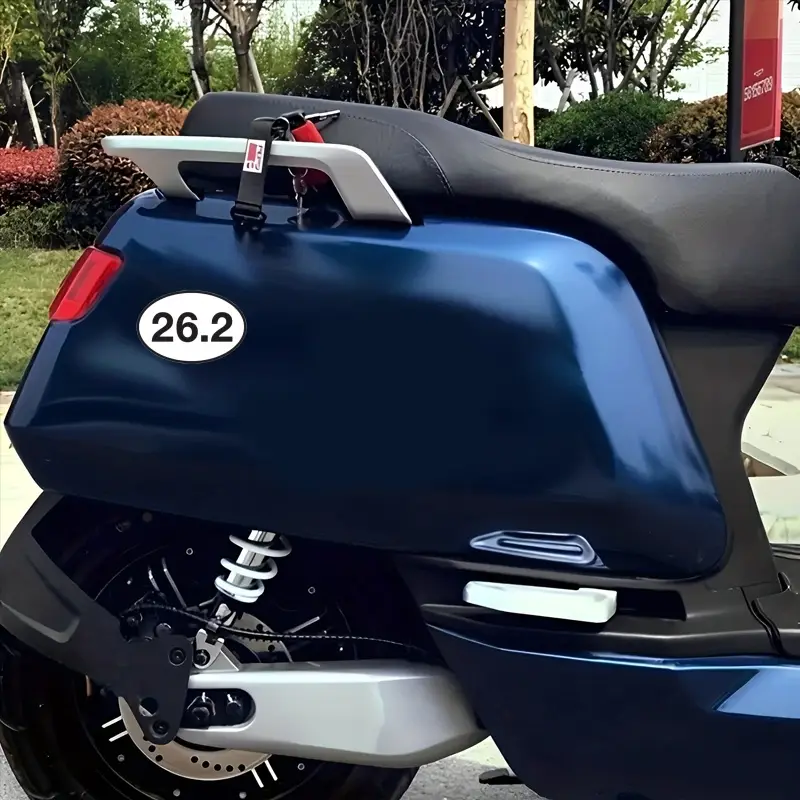 26.2 Marathon Decal Running Run Oval Stickers Vinyl Decal - Foto 4