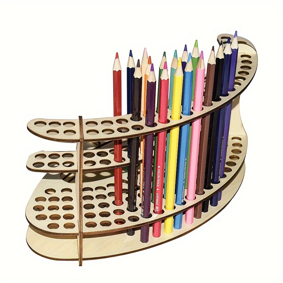Wooden Paint Brush Holder, Holds 105 Brushes, Desktop Paint Brush Stand, Paint  Brush Organizer For Artist, Stand Paintbrush Organizer, Holding Rack For  Pens, Paint Brushes, Colored Pencils, Markers, Etc - Temu Italy