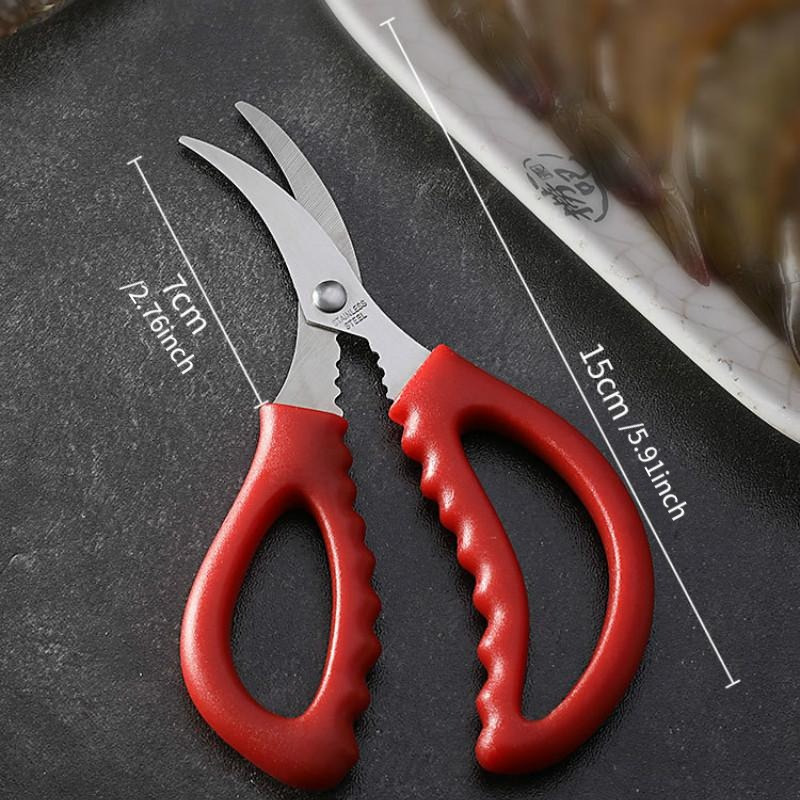 Multipurpose Kitchen Shears Multifunctional Shrimp Peeler - Temu