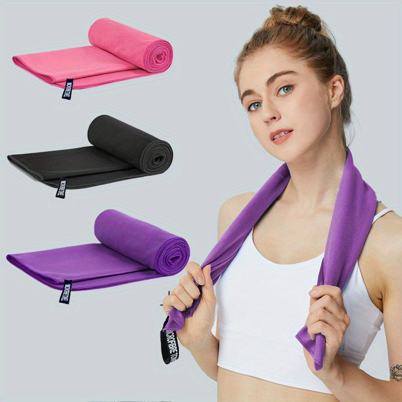 2 Size Available Microfiber Sports Workout Towels Fast - Temu