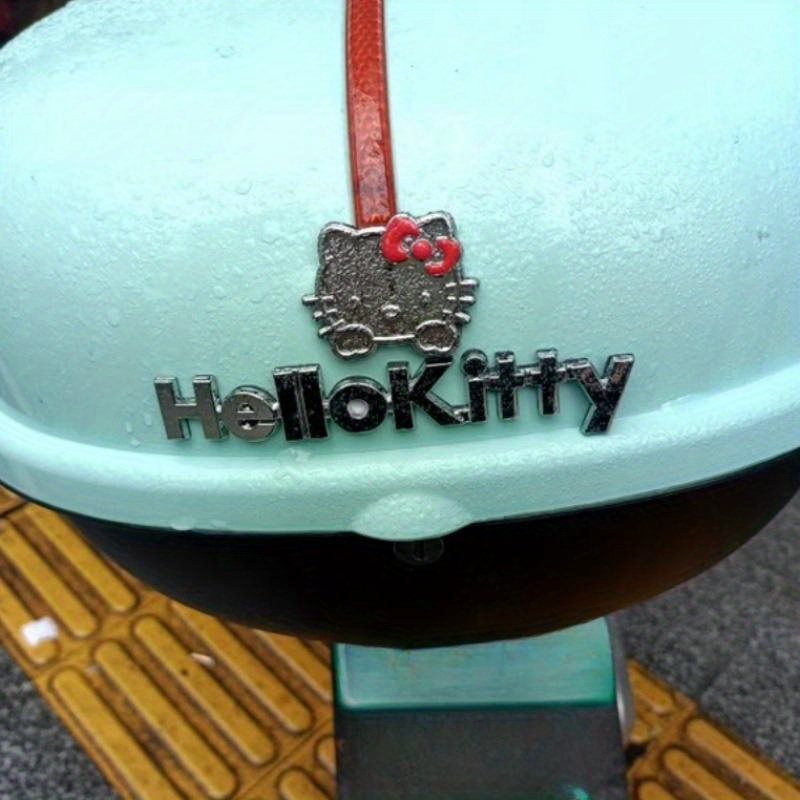 Hello Kitty Metal Sticker Y2k Cartoon Cute Car Decor Temu