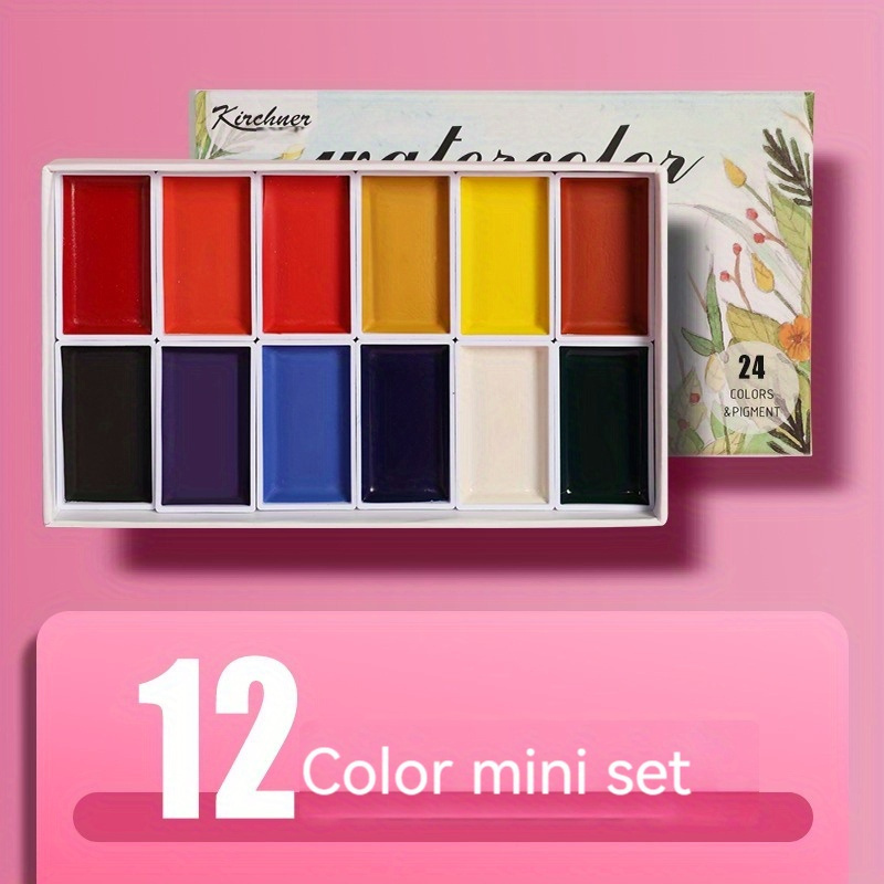 M&g 12/28/36/48 Colors Watercolor Paint, Washable Watercolor Paint