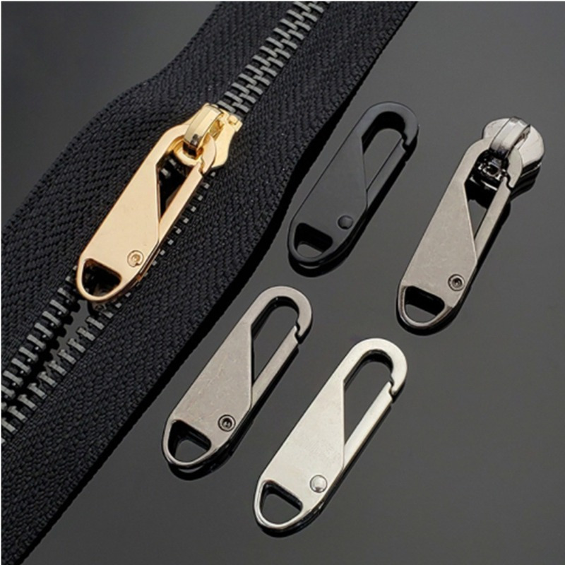 Universal Zipper Puller Removable Zipper Head DIY Sewing Zipper Slider  Replacement Zipper Repair Kit For Travel Bags Suitcase