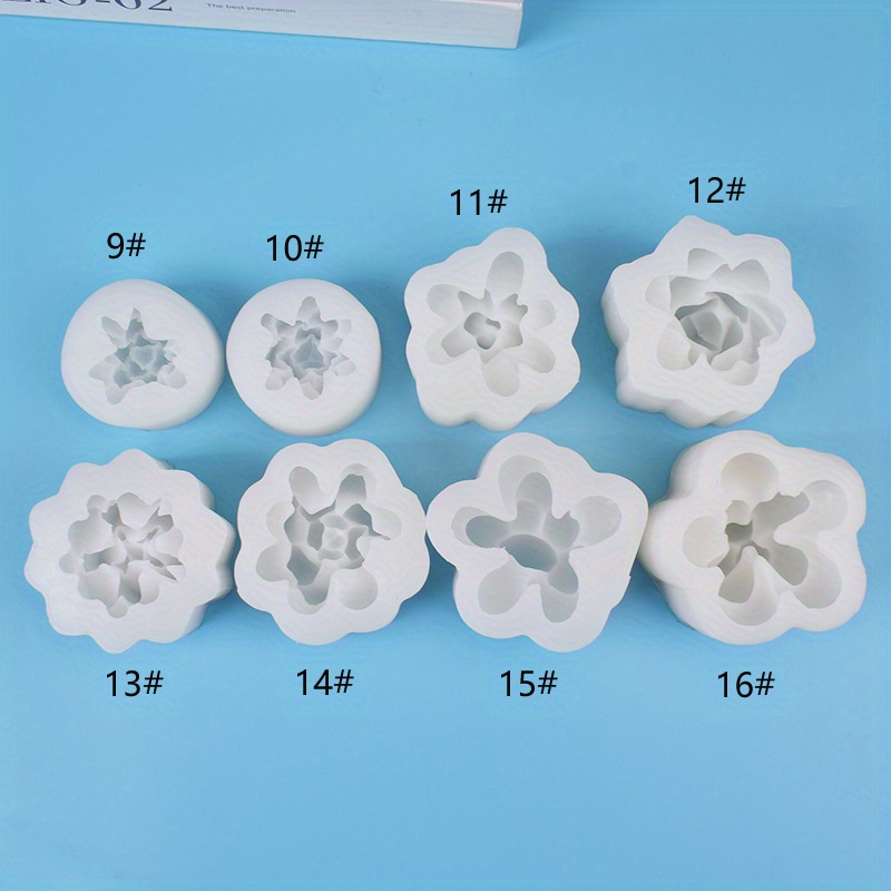 Lotus Gypsum Flowerpot Mould Diy Candle Pot Silica Gel Mold - Temu