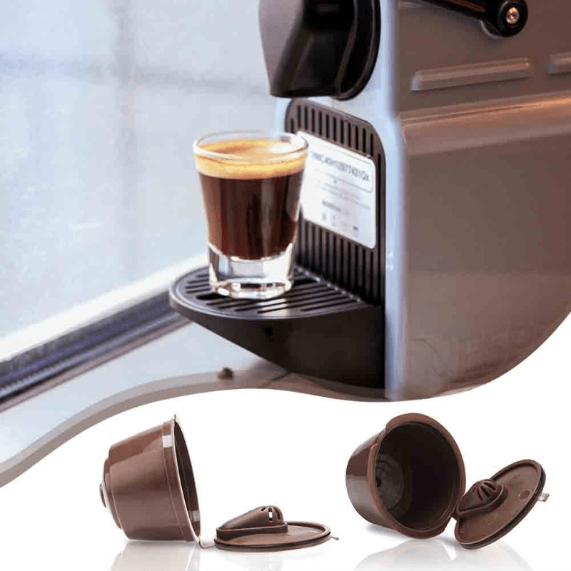 Cápsula de café recargable reutilizable para cafetera LOR, filtros