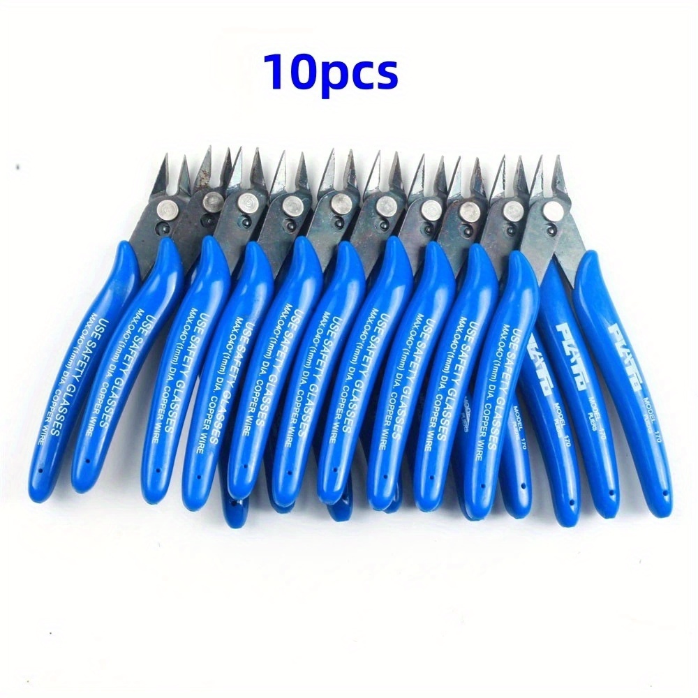 

10pcs Mini Nose Cutting Plier Electrical Wire Cable Cutter Metal Snips Pliers Durable Tool