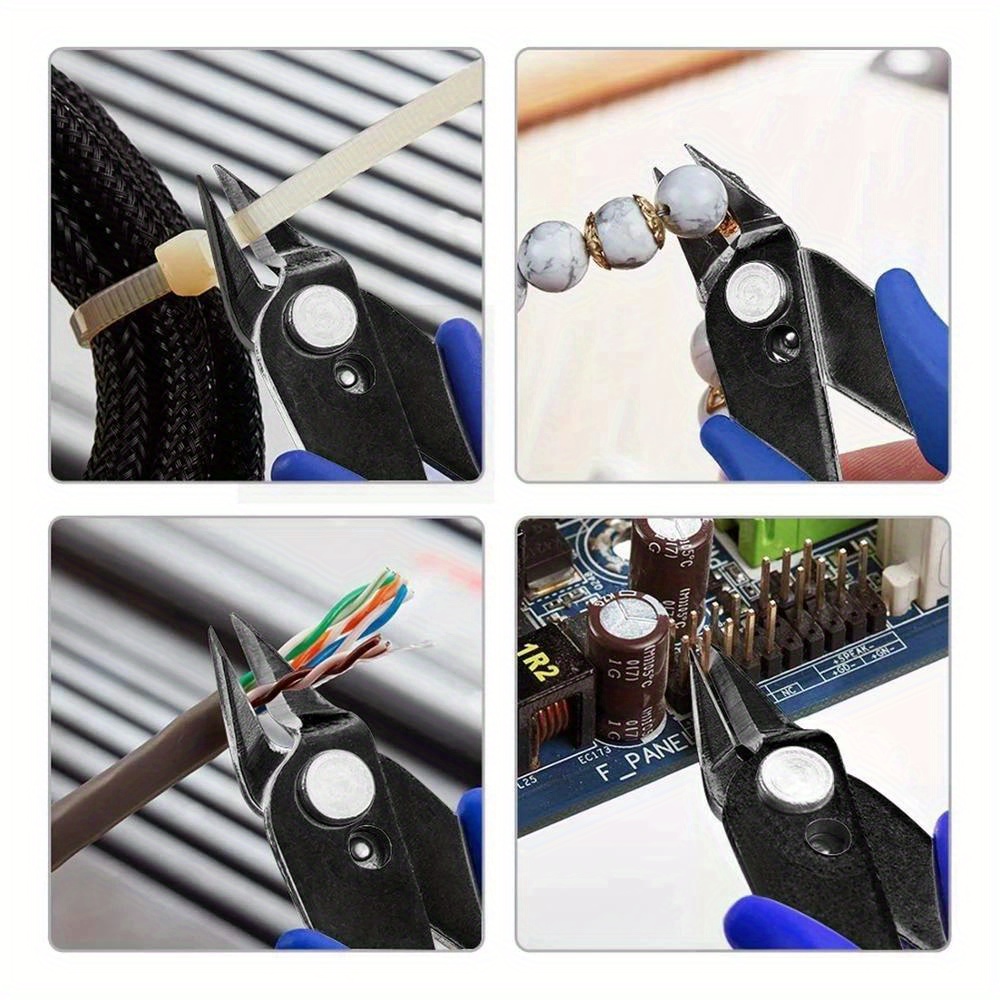 Mini Nose Cutting Plier Electrical Wire Cable Cutter Metal - Temu