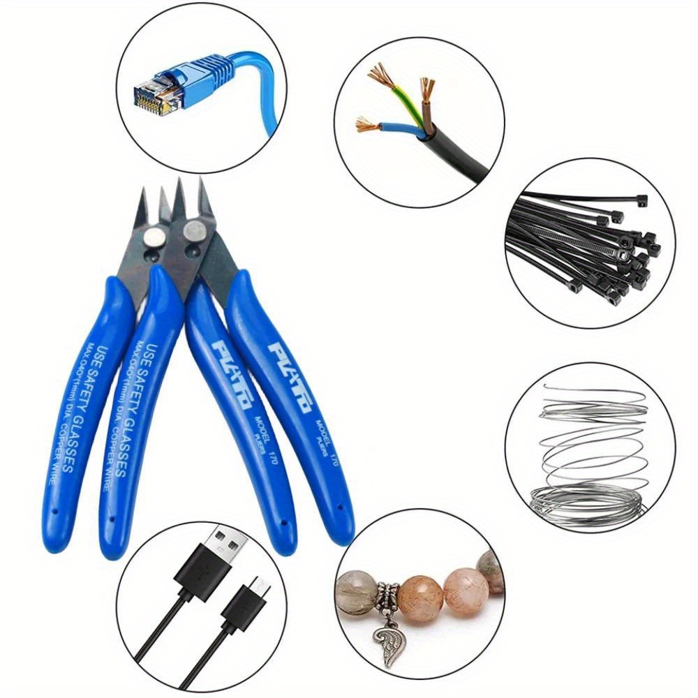 Mini Nose Cutting Plier Electrical Wire Cable Cutter Metal - Temu