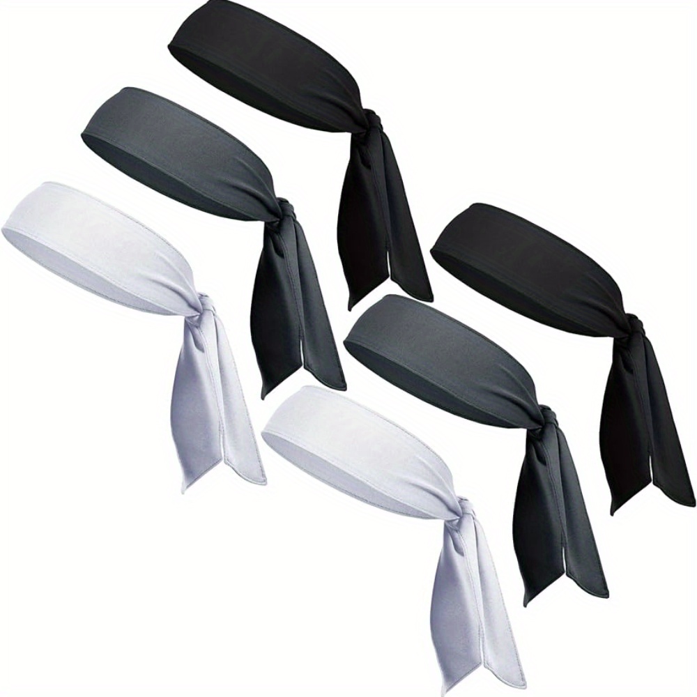 

Tie Headbands Wicking Athletic Volleyball Sweatbands For Men And Women