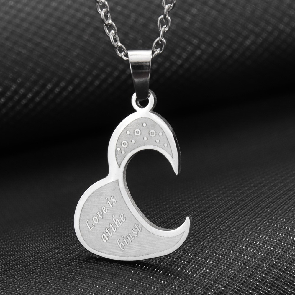 Small Metal Pendant Valentine's Day Accessories Letter - Temu