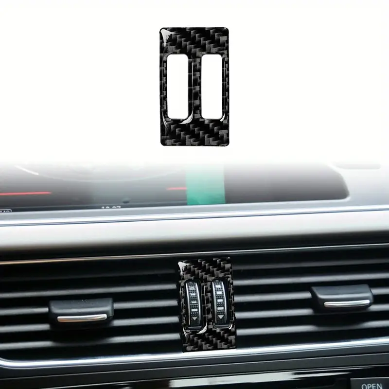 Carbon Fiber Klebstoff Drip Klimaanlage Luftauslass Rotary Aufkleber Auto  Innenraum Dekoration Aufkleber Für A4/A5/Q5 2009-2016 - Temu Germany