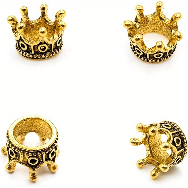 Small Golden Crowns Mini Crown Decorations Crown Pendants - Temu