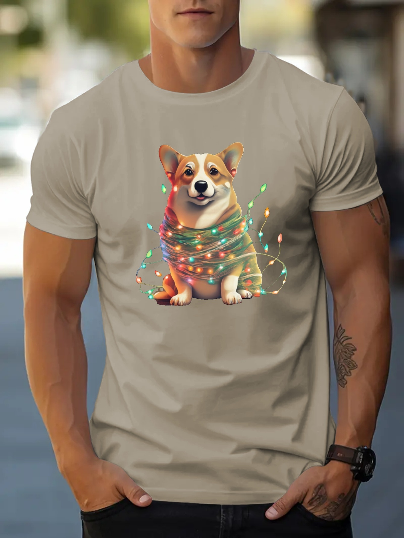 Mens corgi hot sale shirt