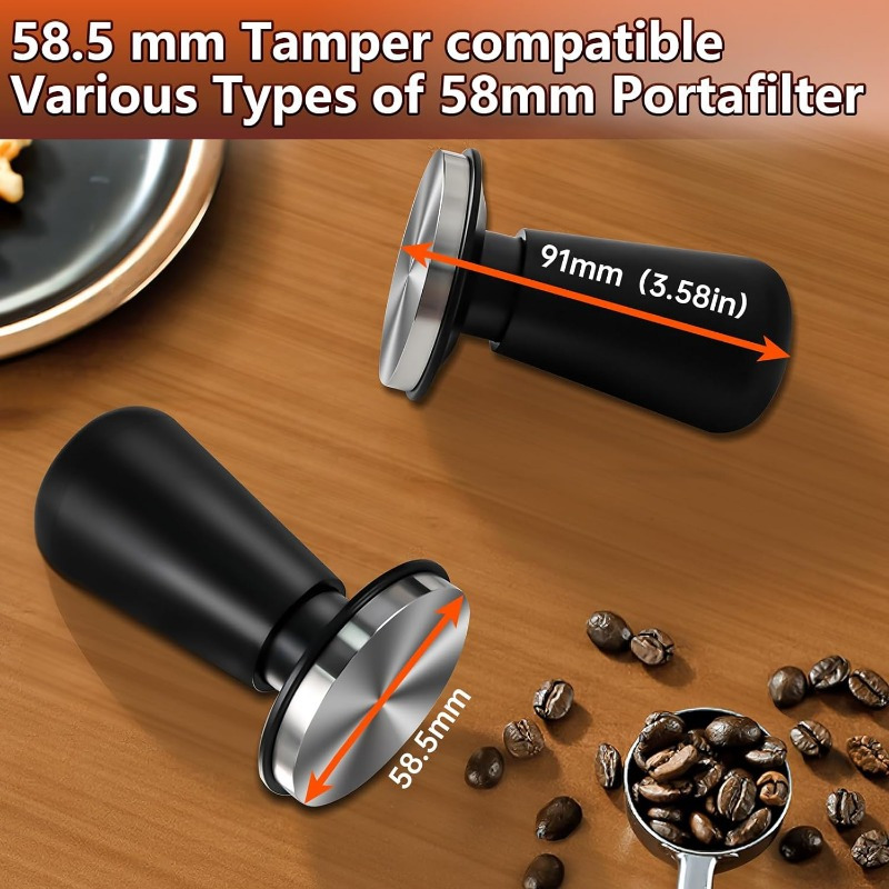 Espresso Tamper Premium Barista Tools Coffee Tamper Spring - Temu