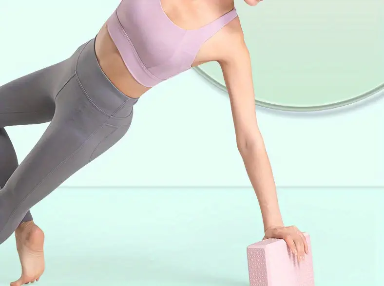 Ladrillo De Yoga De 2 Piezas + Pelota De Equilibrio De Yoga - Temu