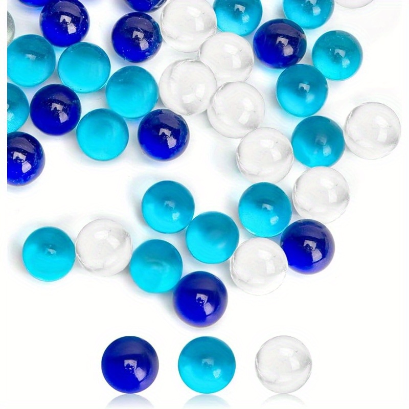 Diameter Flat Marbles Mini Acrylic Gems Beads Fake Gemstones - Temu