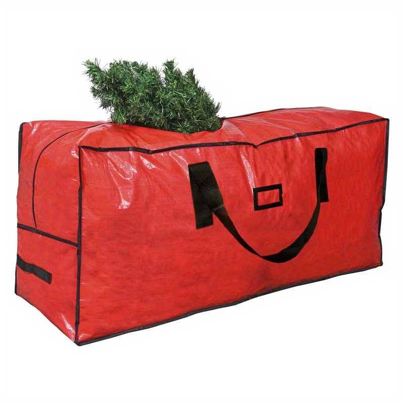  Bolsa de almacenamiento para árbol de Navidad: almacena el árbol  de Navidad artificial de 7.5 pies, material impermeable duradero, bolsa con  cremallera, asas de transporte. Protege contra el polvo, : Hogar