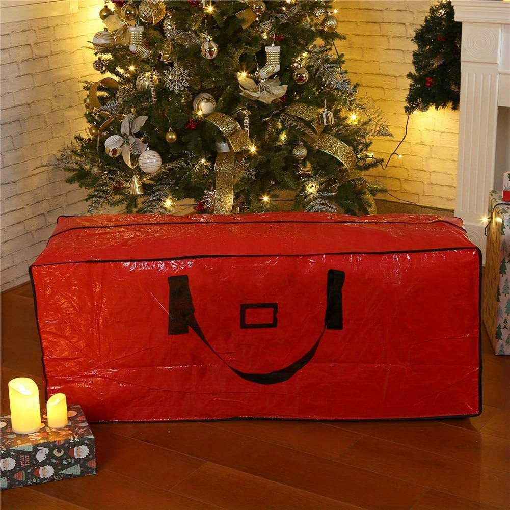 1 Borsa Portaoggetti Per Albero Di Natale, Borsa Per La Raccolta Di  Accessori Natalizi, Contenitore Natalizio Extra Large, Borsa Portaoggetti  Per