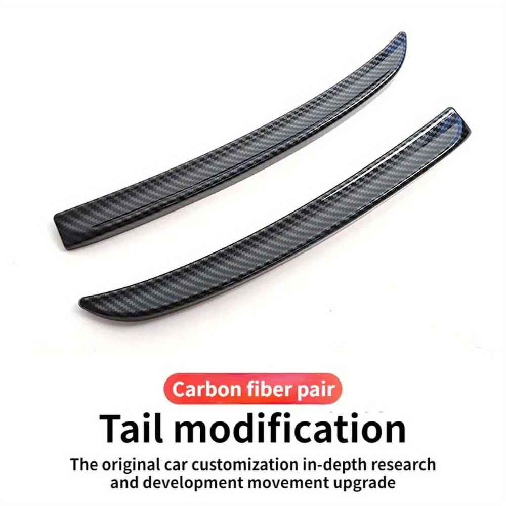 Auto Car ABS Rear Spoiler Universal Modified Roof Extension Lip