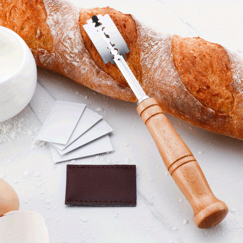 Stainless Steel Bread Knife Bread Trimmer Professional Bread - Temu
