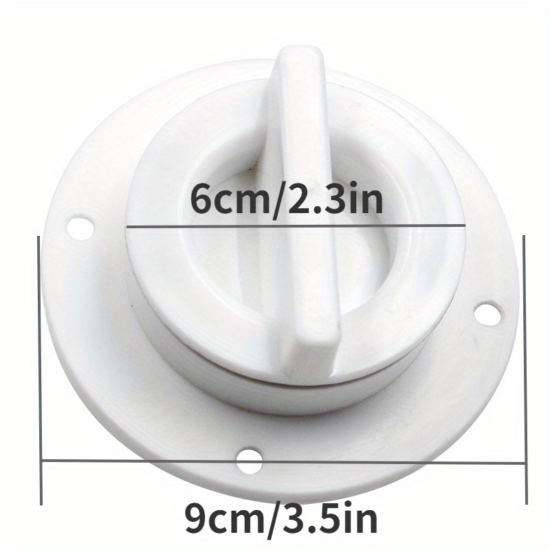  kowaku Boat Deck Mount Drain Scupper Valve Bung