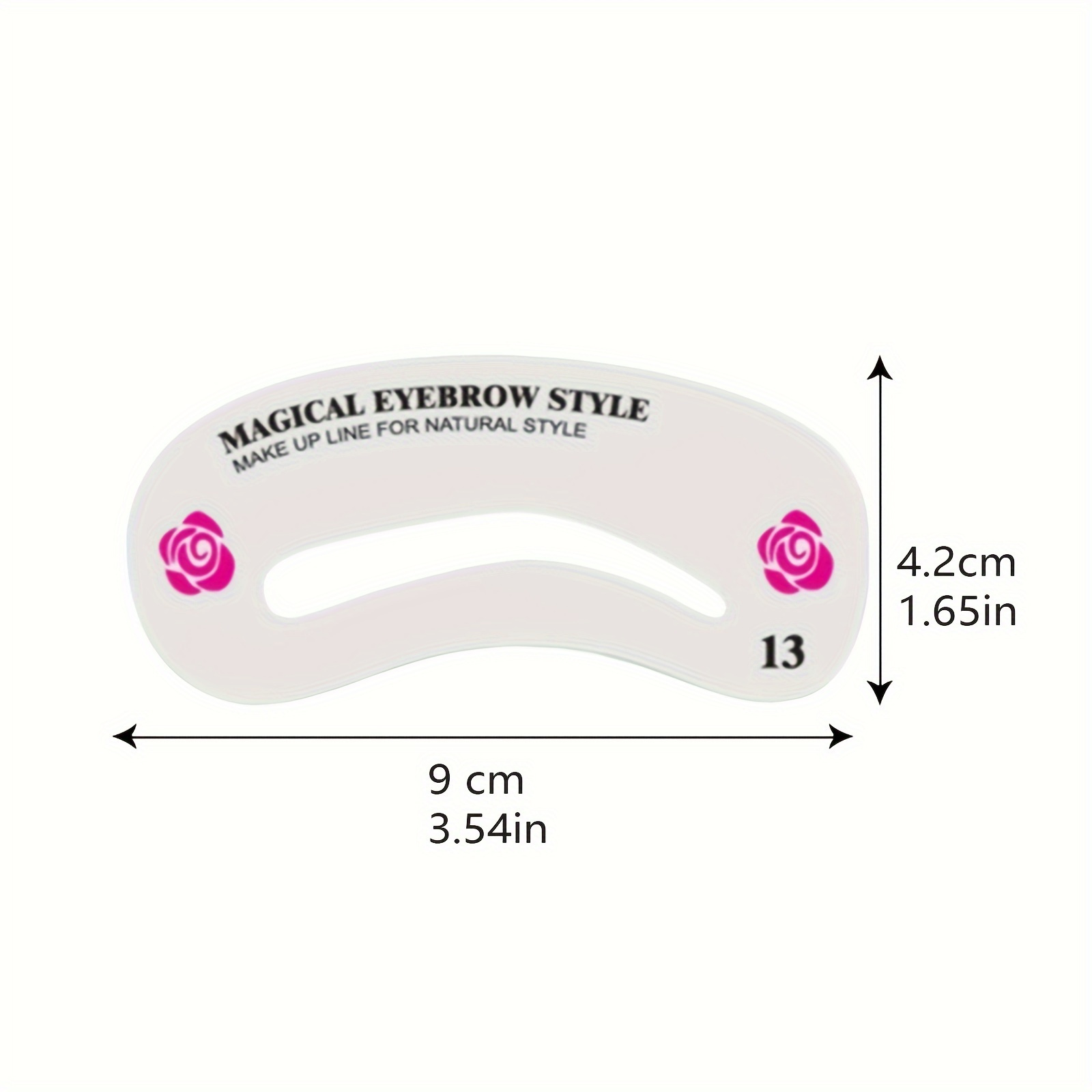 24 Styles Eyebrow Shaping Stencils, Grooming Kit for Women