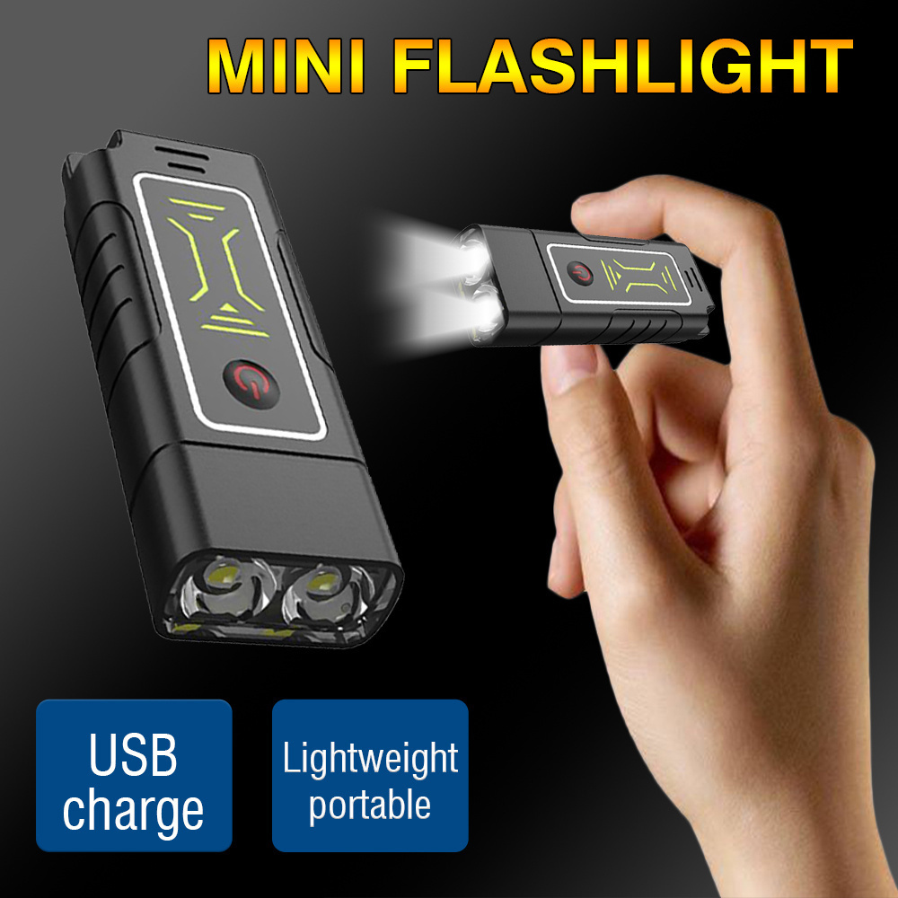 LED Waterproof Emergency Light Flashlight Mini 30 LED 2 Mode Rechargeable Emergency  Light Lamp for Home Camp Outdoor