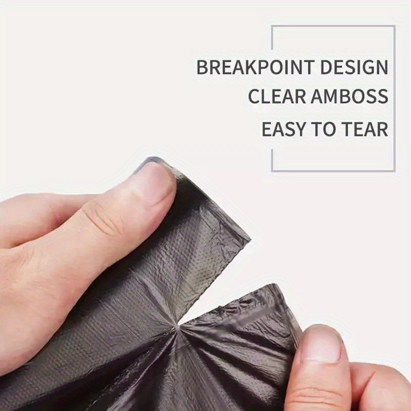 100pcs Thicken Disposable Garbage Bags Kitchen Storage Trash Can Liner Bags