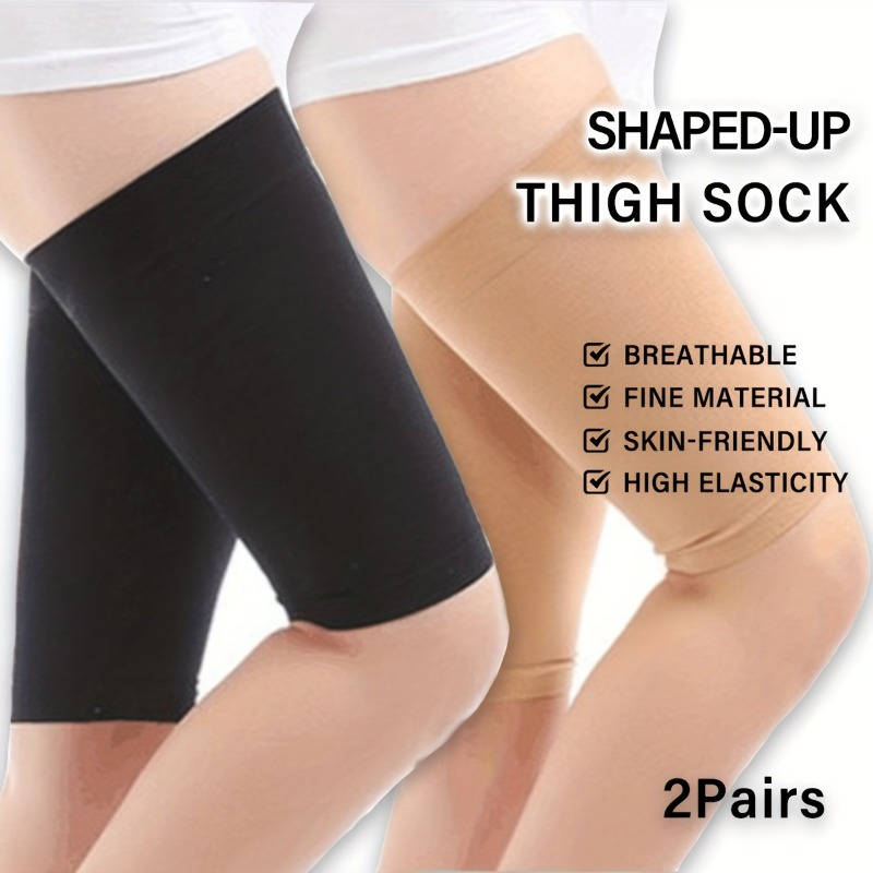 

1 Pair Thigh Leg Sleeve, Leg Support Thigh Brace, Minimalist Leg Protector Pad For Fitness Workout Running