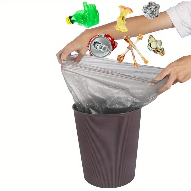 Thicken Disposable Garbage Bags, Kitchen Storage Trash Can Liner Bags,  Plastic Waste Vomit Bag - Temu