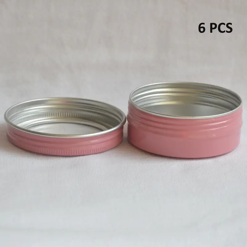 Metal Round Tins Aluminum Tin Cans Jar Refillable Containers - Temu