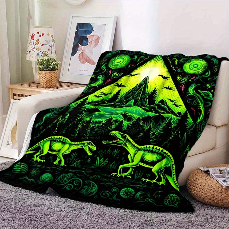 Dinosaur best sale fleece blanket