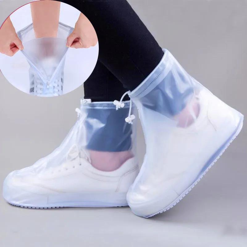 Protector Silicon Impermeable Cubre Tenis Zapato Lluvia Tamaño : L -  ELE-GATE