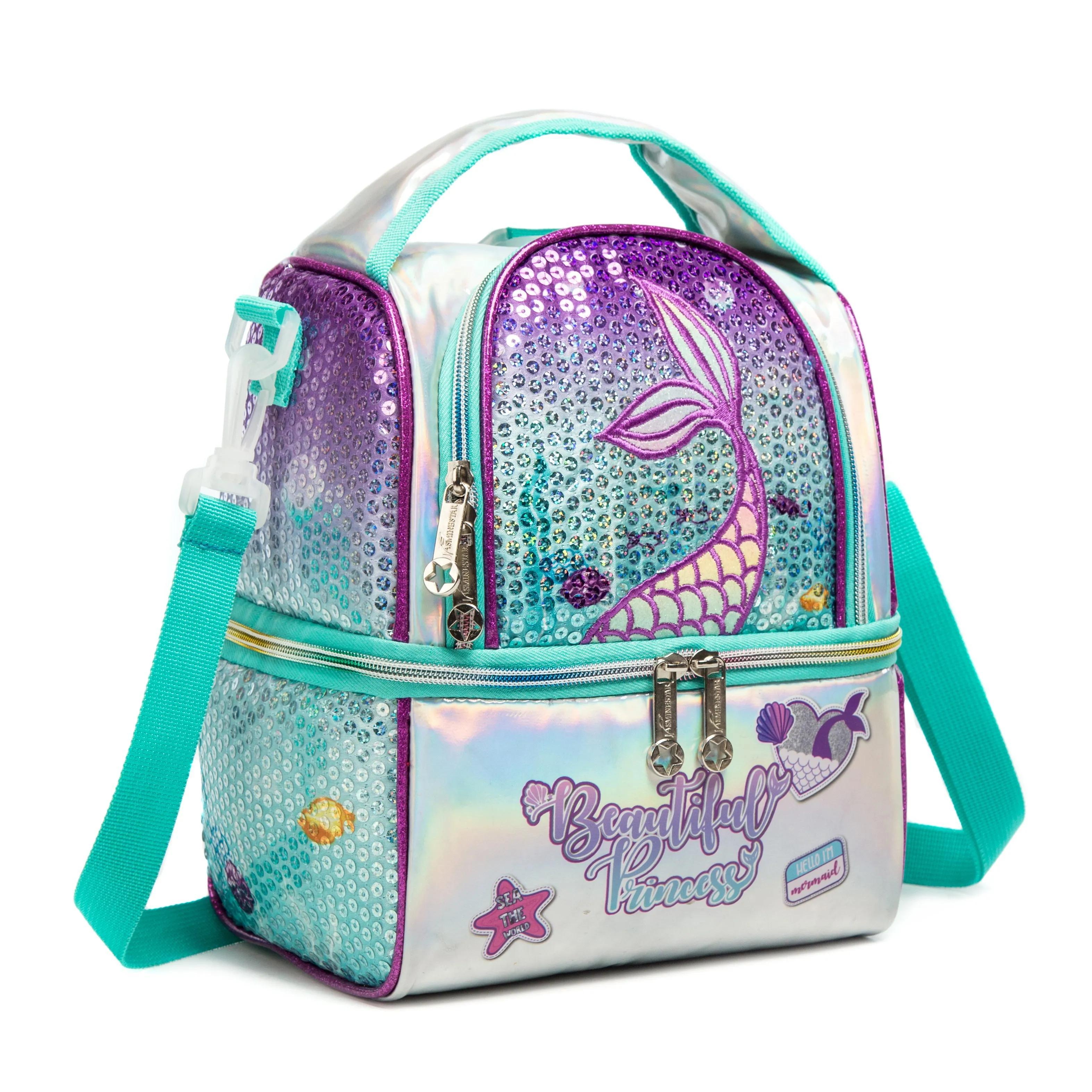 Best Selling Portable EVA Student Insulated Thermal Mermaid Girls School Lunch  Box Cooler Bag For Children Kids - Buy Best Selling Portable EVA Student  Insulated Thermal Mermaid Girls School Lunch Box Cooler