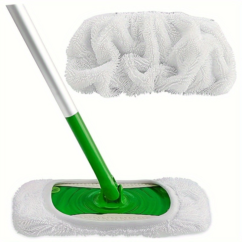  WPYYI Mopa de suelo con paño de microfibra para reemplazar 2  fregonas planas de color para limpieza del hogar, herramientas de limpieza  de azulejos de cocina : Salud y Hogar