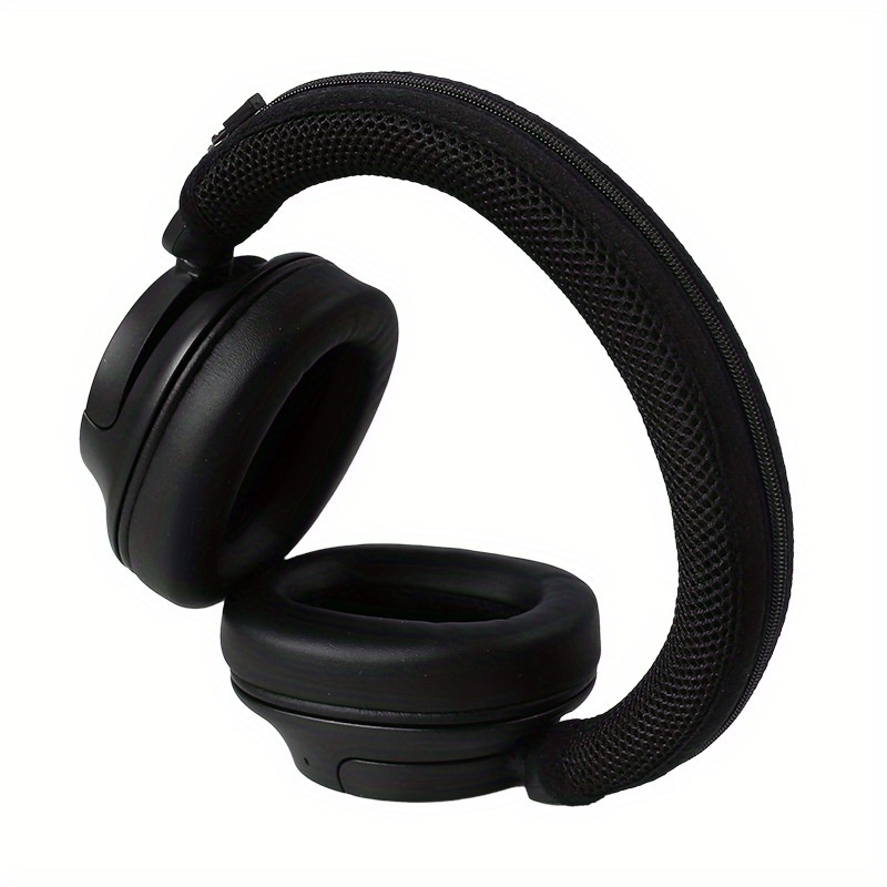 Funda compatible con almohadillas Sony WH-CH 720N, protector de silicona  para auriculares, accesorios para auriculares Sony WH-CH 720N, color negro