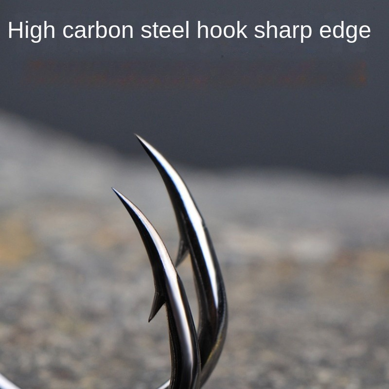 High Carbon Stainless Steel Fishing Hooks Barbed Carp Hooks - Temu Georgia