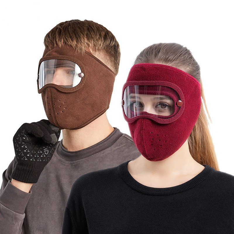 Männer Winter Warme Motorrad Balaclava Full Face Maske Abdeckung