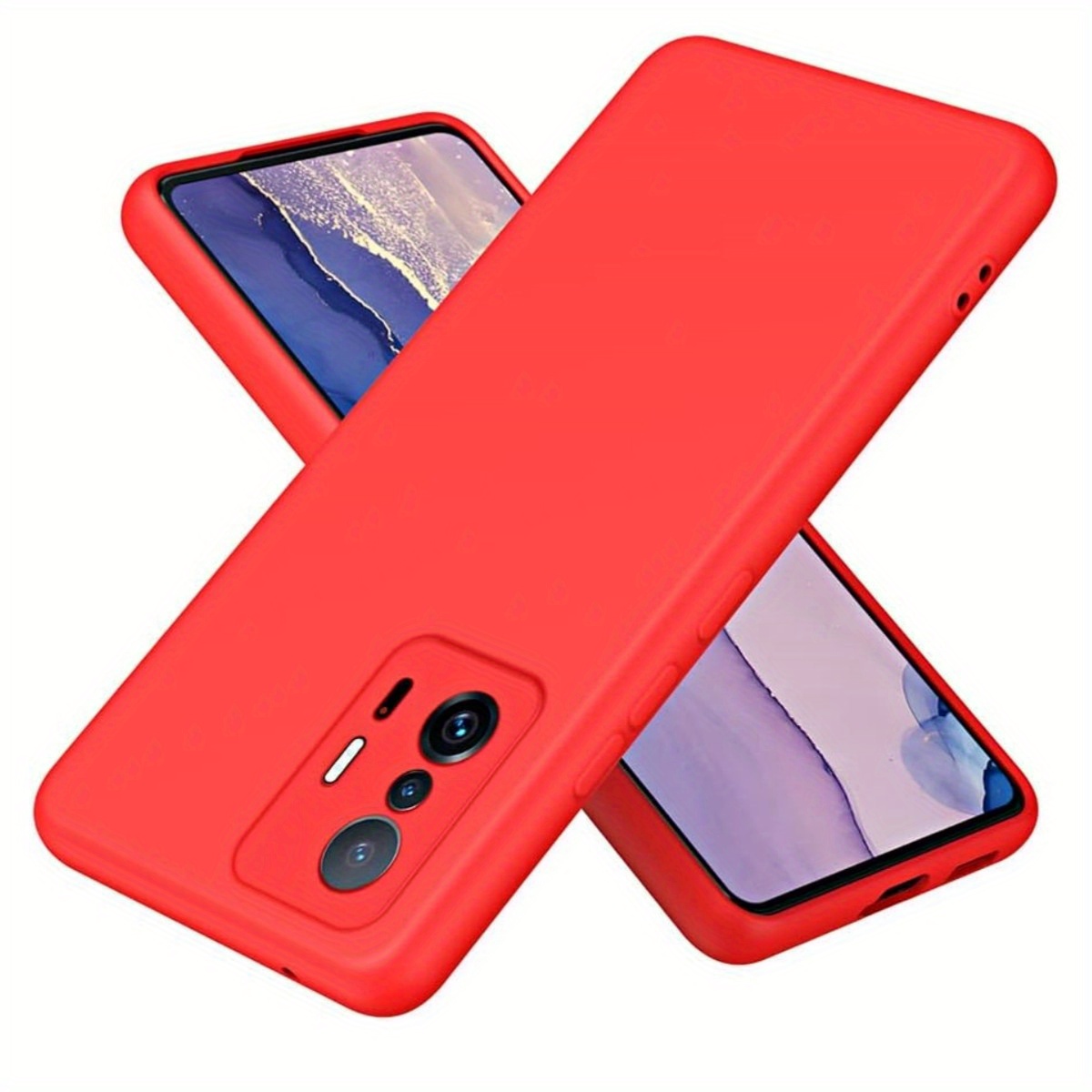Funda Xiaomi 11T - Protección de cámara - Rojo