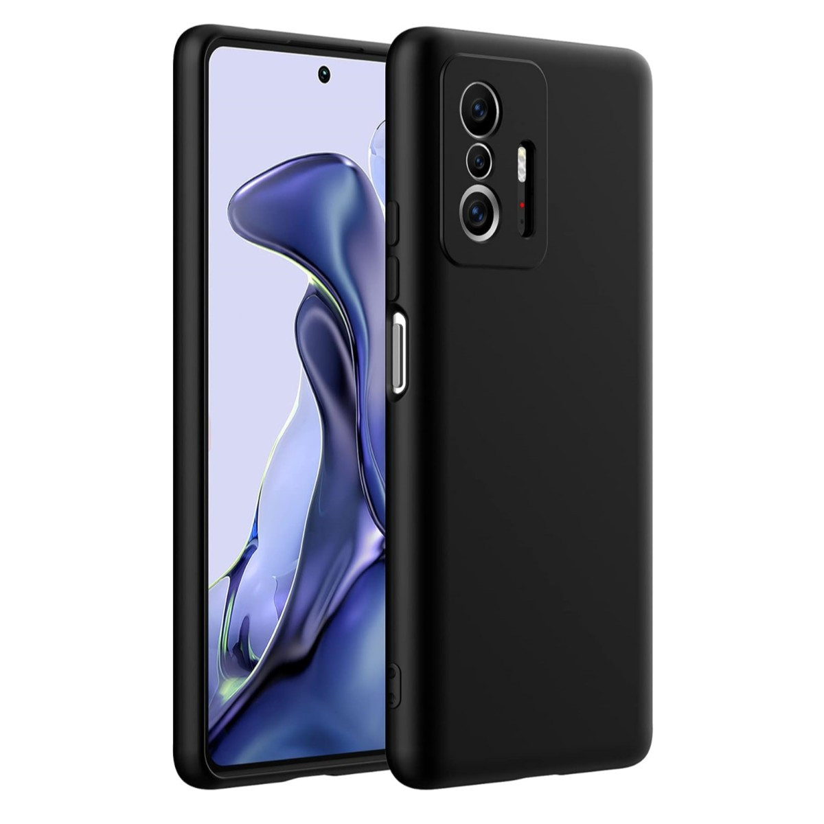 

Case For Xiaomi 11t/ Xiaomi 11t Pro Case, Thin Tpu Cover With Camera Protection Soft Interior Anti-scratch Slim Fit Flexible Phone Case For Xiaomi 11t/ 11t Pro 5g (2021) Black