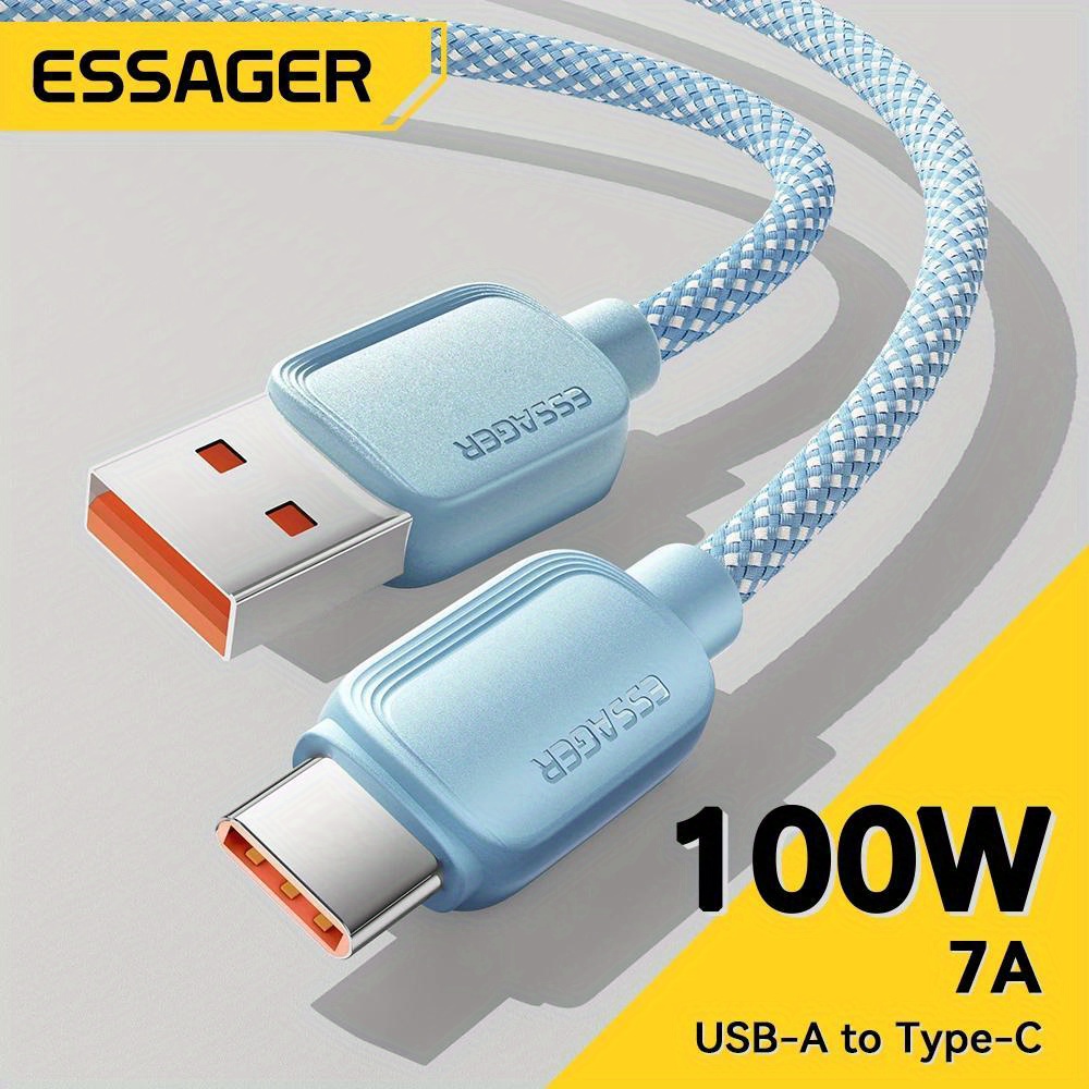 Chargeur rapide + câble USB C 0 m. 18W & 56kOhms. Convient également aux  Huawei Mate