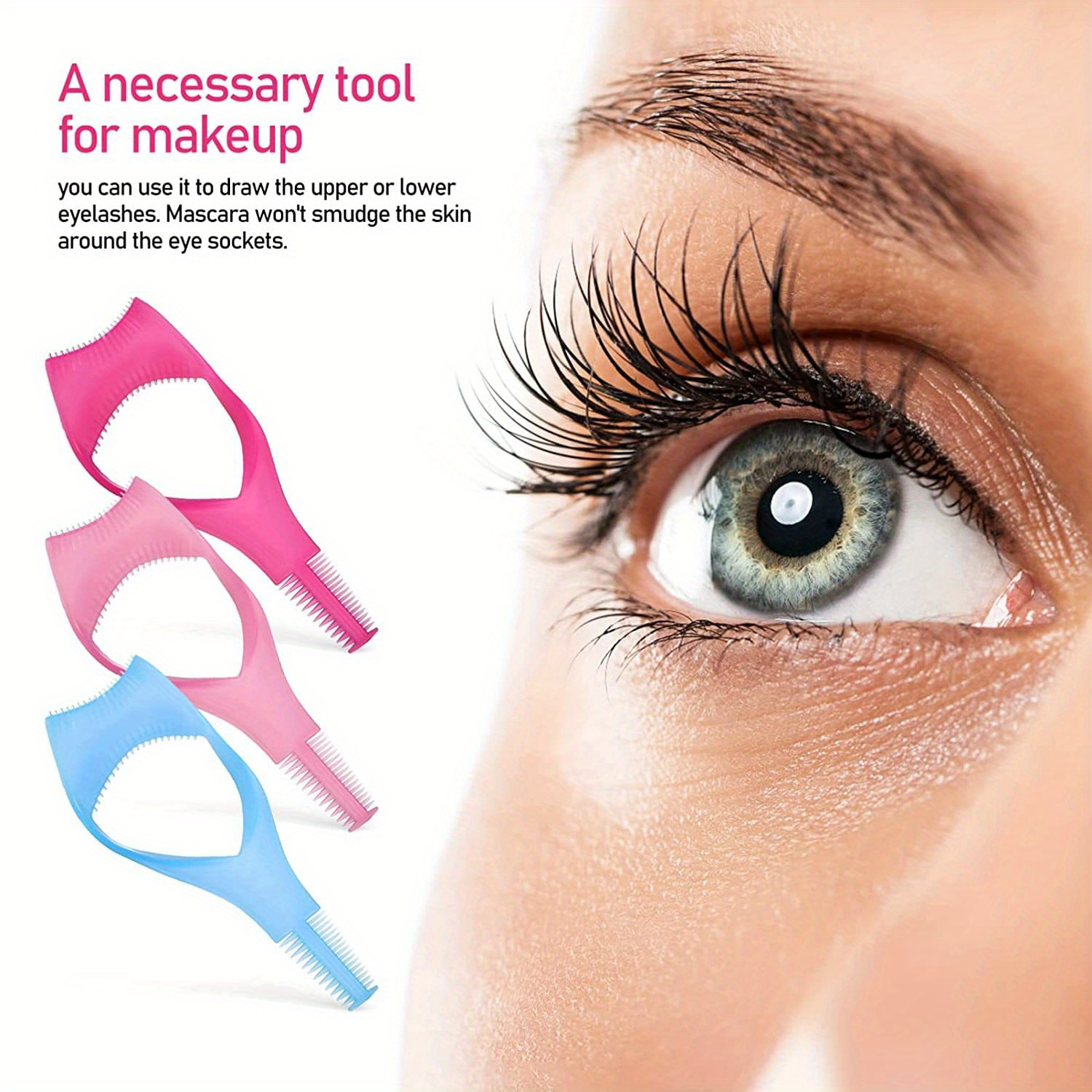 Lash Buddy Mascara Shield Guard Lash Applicator Makeup - Temu