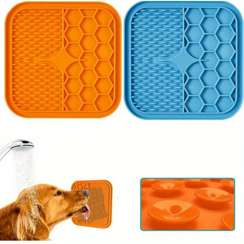 Dog Lick Mat Slow Feeder for Dogs, Premium Lick Pad with Suction