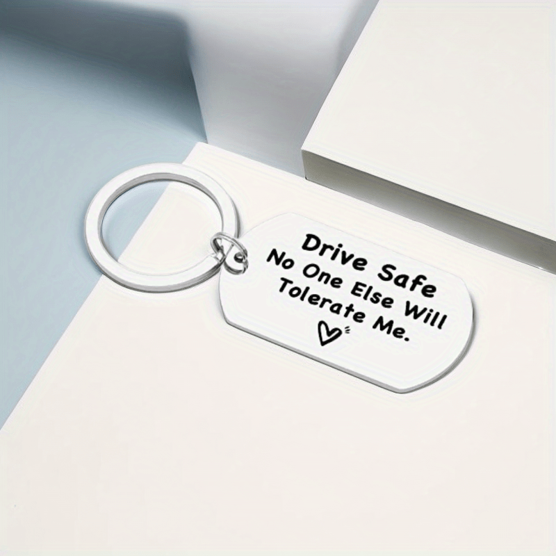 Be Safe Keychain Perfect Cute Couples Gift For - Temu