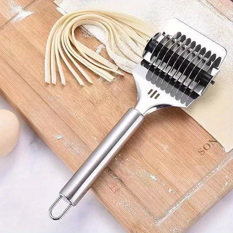 Stainless Steel Pasta Noodle Cutter Pasta Spaghetti Maker Noodle