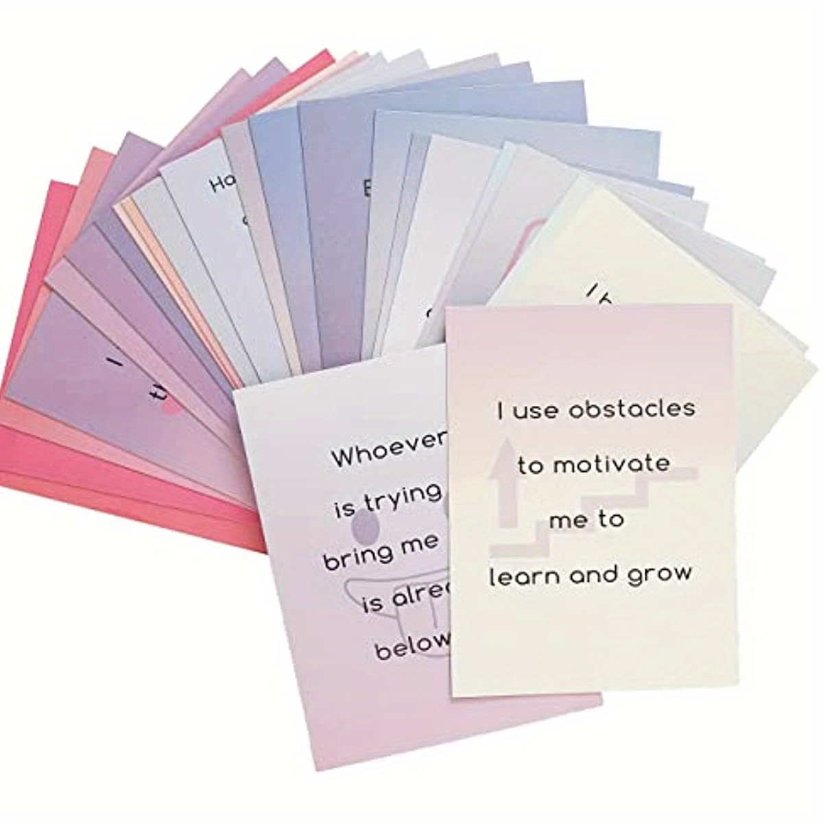 Cadeau drôle de carte d'affirmation, paquet de 16 cartes-cadeaux, cartes  d'anniversaire, cartes d'affirmation quotidiennes phrases inspirantes 