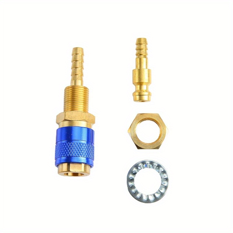 Water Cooled Gas Adapter Quick Connector Fitting Tig Welding - Temu United  Kingdom
