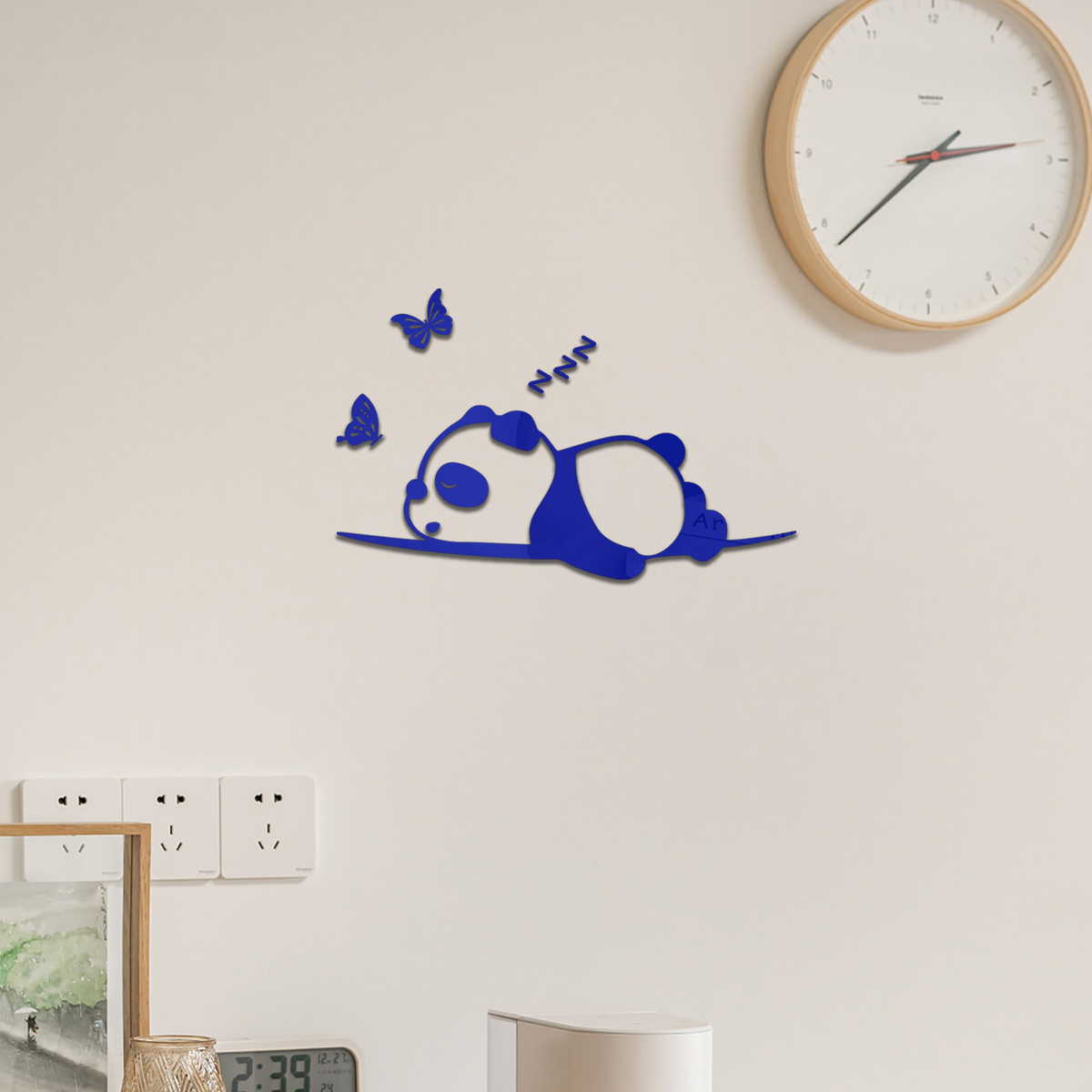 RELOJ DE PARED (Panda) – TIKI TIKI BABY SHOP